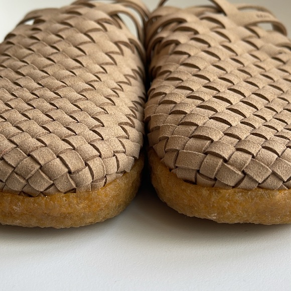 New Free People Malibu Thunderbird Vegan Leather Clog Mule Shoes Sz 7 - Picture 13 of 14